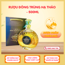 Rượu Đông trùng hạ thảo - 500ml